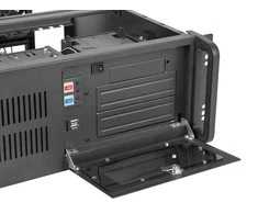 LANBERG SC01-4504-10B RACKMOUNT SERVER CHASSIS ATX 450/10 19/4U