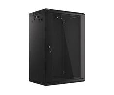 LANBERG WF01-6418-10B sieninis stovas 19 colių išmontuojamas plokščias paketas 18U/600x450mm juodas