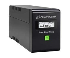 POWERWALK VI 600 SW FR Power Walker UPS Line-Interactive 600VA 2x PL 230V, PURE SINE, RJ11/RJ45,USB,LCD