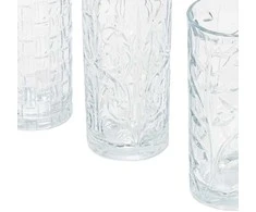 Glasmark 3 raštuotų stiklinių rinkinys, 380 ml