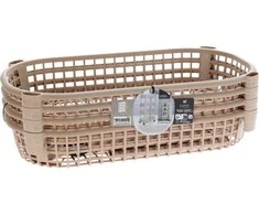 KOOPMAN Mobilus 4-tiekis vežimėlis 46,5x26x79 cm - Sandėliavimo trolis
