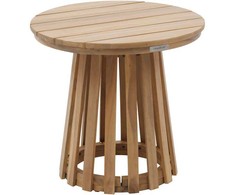 Dlgtp Akacijos medžio sodo stalas, Ø 50 cm, OSUNA