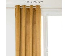 Atmosphera Aksominė tamsinimo užuolaida, 100% užtemdyta, 140 x 260 cm