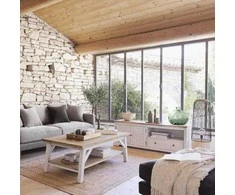 Atmosphera Anea boho toršeras, rotango ir metalo, aukštis 95 cm