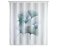 Dušo užuolaida nuo pelėsių GINKGO, poliesteris, WENKO