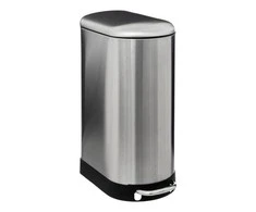 5five Simply Smart Steel Ariane siaura šiukšlių dėžė, nerūdijančio plieno, su pedalu, 30 l