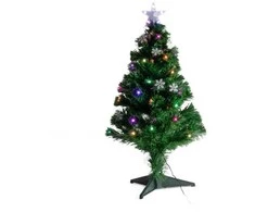 Fééric Lights and Christmas Star Dirbtinė Kalėdų eglutė su apšvietimu ir žvaigžde, 90 cm