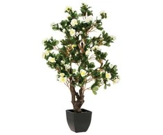 Atmosphera Artificial plant AZALIA, baltos spalvos, 81 cm