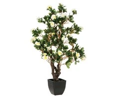 Atmosphera Artificial plant AZALIA, baltos spalvos, 81 cm