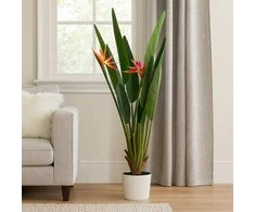 Home Styling Collection Artificial plant in a beige pot ORNO, Ø 65 x 120cm