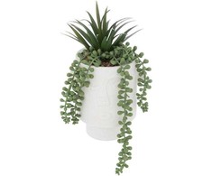 Atmosphera Dirbtinis augalas vazone, senecio, 25 cm