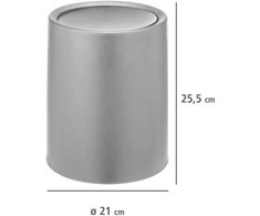 ATRI šiukšliadėžė, 6 l, WENKO