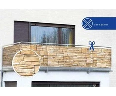 Maximex balkono privatumo dangtis, akmuo