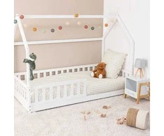Children bed Atmosphera baltas 90x190 without a mattress