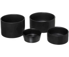 Secret De Gourmet Bamboo Akmens užkandžių dubenėlio rinkinys ant bambuko padėklo