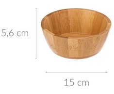 5five Simply Smart Bamboo Bambukinis dubuo salotoms, Ø 15 cm
