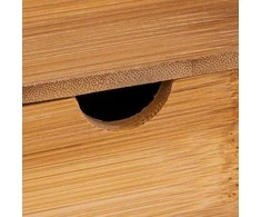 5five Simply Smart Bamboo Bambuko laikiklis kosmetikai, 3 stalčiai