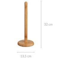 5five Simply Smart Laikiklis popieriniam rankšluosčiui D13,5xH32 cm bambukinis 5Five 120057