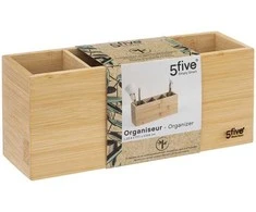 5five Simply Smart Bamboo Bambuko tvarkyklė, 4 skyriai
