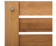 5five Simply Smart Bamboo Bambuko vonios pagrindas, 53 x 36 cm, neslystantis