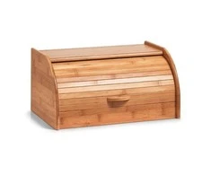 Bamboo Bread Box, 40x26x20cm, ZELLER