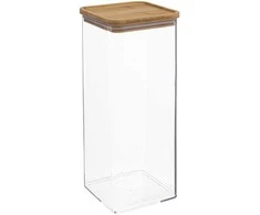 5five Simply Smart Bamboo ESKE birių produktų talpa, bambukinis dangtelis, 2L