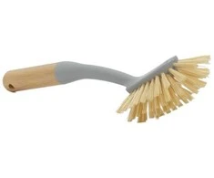 Ultra Clean Bamboo Indų plovimo šepetys su bambuko rankena, 28 x 7 x 6 cm