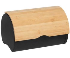 Bamboo Metalinė duonos dėžutė su bambukiniu dangteliu SENSIA