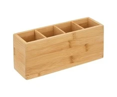 5five Simply Smart Bamboo Bambuko tvarkyklė, 4 skyriai