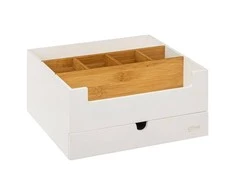 5five Simply Smart Bamboo Bambuko laikiklis kosmetikai, 1 stalčius