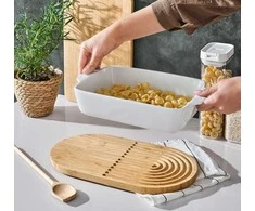 Bamboo pot holder ZELLER, 35 x 20 cm