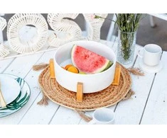 Secret De Gourmet Sg_Secret_De Dubuo, 23 cm, balta/medžio
