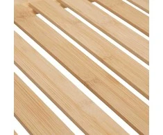 5five Simply Smart Bamboo Bambukinė lentyna su skalbinių krepšeliu TIDY BOX, 72 x 33 x 109 cm