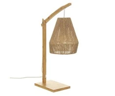 Atmosphera Lamp Bambukinė stalinė lempa PALM, 55 cm