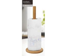 Excellent Houseware Bambuko medžio virtuvės popierinių rankšluosčių laikiklis 29,5 cm