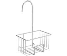 Wenko Bathroom basket for shower faucet, MILITO, 18 x 13 cm