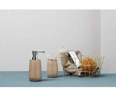Bathroom basket VIANA auksinis, Wenko
