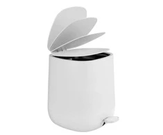 Šiukšliadėžė vonios kambariui su pedalu DAVOS, 6,5 l, WENKO