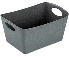 Vonios dubuo BOX, konteineris, dydis M - spalva juoda, KOZIOL