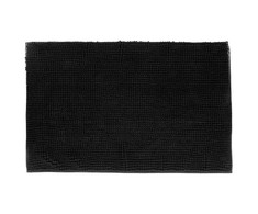 Vonios kilimėlis TAPIS MINI CHENILLE, 50x80 cm, juodas