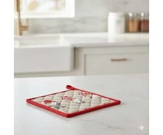 Home Styling Collection Cotton virtuvinė puodkė su nykštuko motyvu, 20 × 20 cm