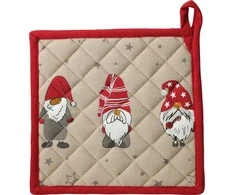 Home Styling Collection Cotton virtuvinė puodkė su nykštuko motyvu, 20 × 20 cm