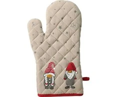Home Styling Collection Cotton orkaitės pirštinė su nykštukų raštu, 31 × 18 cm