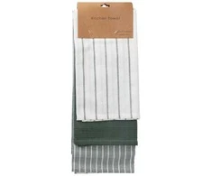 Home Styling Collection Cotton Medvilniniai virtuviniai rankšluosčiai, 3 vnt, 70 x 45 cm