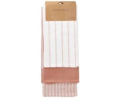 Home Styling Collection Cotton Medvilniniai virtuviniai rankšluosčiai, 3 vnt, 70 x 45 cm