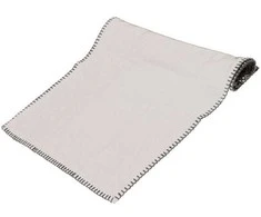 Home Styling Collection Cotton Neutralios spalvos medvilninis bėgikas, 40 x 150 cm