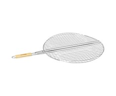 Steel BBQ grotelės apvalios NEKA, Ø 50 cm, chromuotas plienas