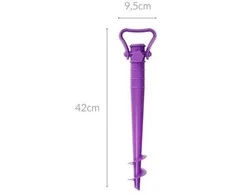 Dlgtp Paplūdimio skėčio stovas, plastikinis, 42 cm