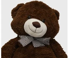 Tender Toys Bear Didelis meškiukas su lankeliu TETI, 120 cm