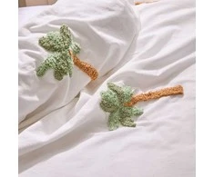 Atmosphera Bedding set with palm trees, 140 x 200 cm